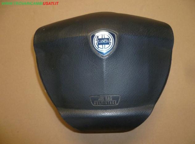 DISPOSITIVO AIR-BAG lato guida (fino al 05/2006) NERO 2 SPINE GIALLA/VERDE LATERALI LANCIA YPSILON (843-TE/TI) Carrozzeria Sicurezza Airbag Air-ba