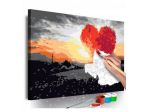 Quadro Fai Da Te 60x40 Cm. Alberi N.4 Arredalacasa Spedizione Gratis