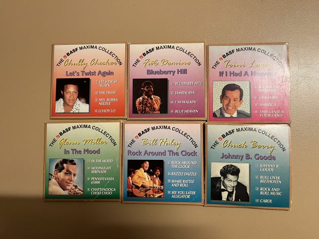 6 Mini CD Basf Maxima Collection Anni '80
