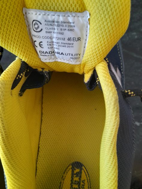 Diadora Utility antinfortunistiche oil resistant Nuove - REGALO - Foto 2