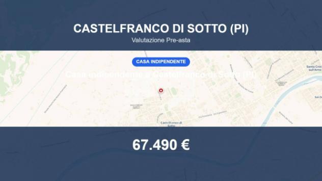 Immobile in asta di 155 m² con più di 5 locali in vendita a Castelfranco di Sotto