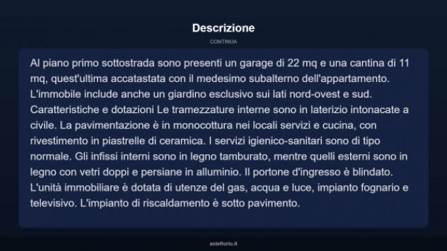 Immobile in asta di 128 m² con più di 5 locali e box auto in vendita a Montegiorgio - Foto 18