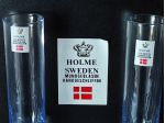 Holme Sweden (Holmegaard)- NUOVI, 6 bicchieri in cristallo fatti a mano.