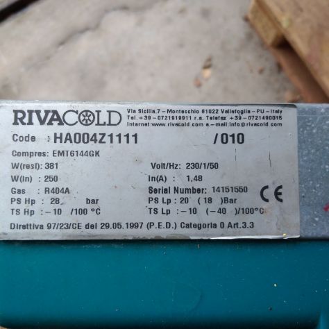 Gruppo Motore X Banco Frigo Riva Cold - Foto 2