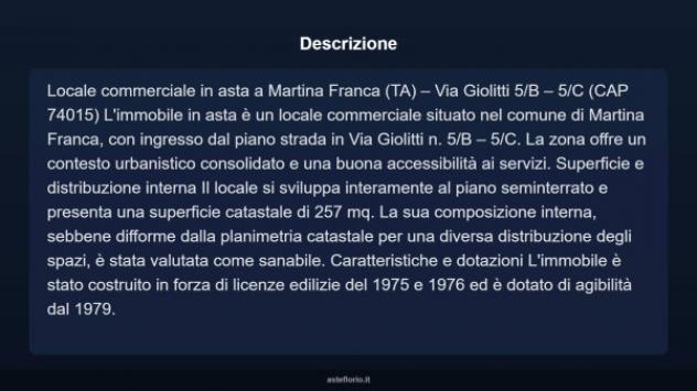Immobile in asta di 257 m² in vendita a Martina Franca - Foto 4