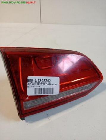 FANALE POST.S.(parte int.) 999-U1308202 Parti elettriche  Fanaleria  Fanali  Fanale post. sx. VOLKSWAGEN - GOLF 7 - RESTAYLING - 01-03-2017 -