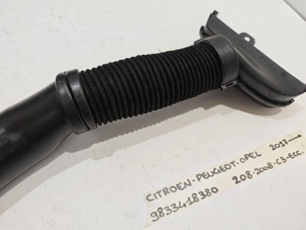 TUBO ASPIRAZIONE FILTRO ARIA PEUGEOT 208 Serie 9833418380 Turbo Benzina 1.2 (19) - Foto 8