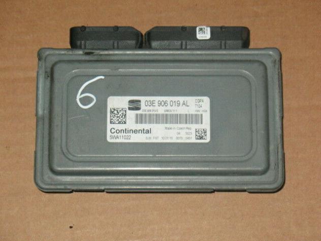 03E906019AL ECU VW SEAT IBIZA 1.2 03E906019AL 5WA11022 SIMOS11.1