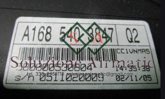 Mercedes Classe A W168 1.6 75KW quadro strumenti A1685403847 - Foto 2