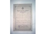 Documento del regio esercito italiano, 1917