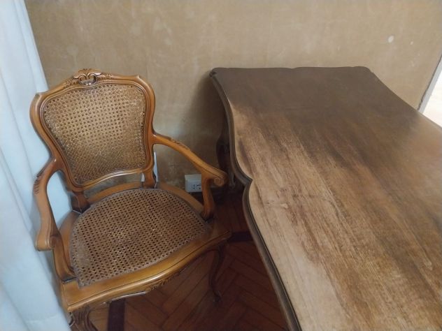 scrivania in stile con sedia braccioli - Foto 3