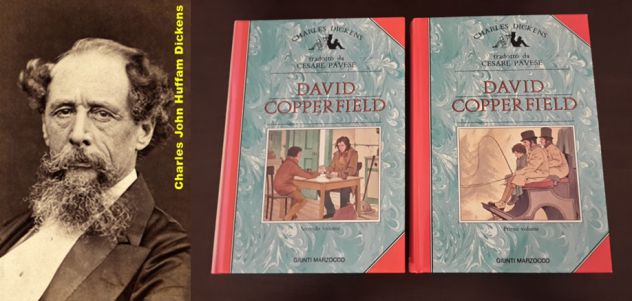 DAVID COPPERFIELD, CHARLES DICKENS, GIUNTI MARZOCCO 1988, 2 voluni.