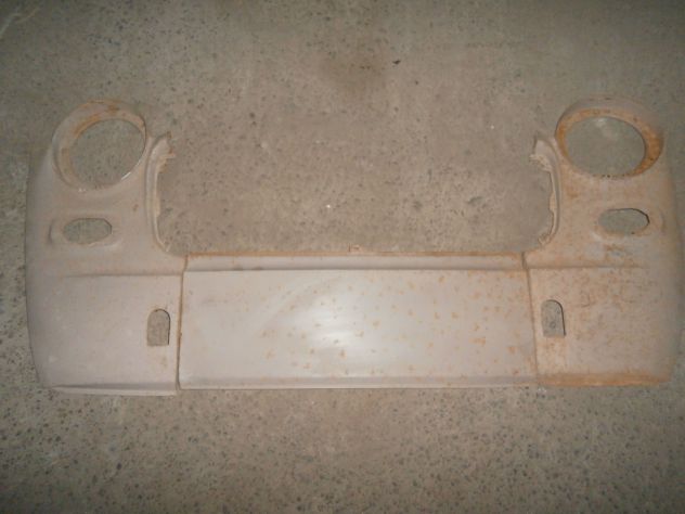 MASCHERINA CALANDRA RIVESTIMENTO ANTERIORE FIAT 1100d FRONT PANEL FIAT 1100d