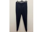 Pantaloni Classici Mango Taglia XS Colore Blu Scuro con Micro Pois