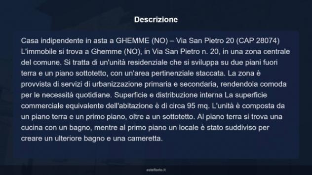 Immobile in asta di 95 m² in vendita a Ghemme - Foto 17