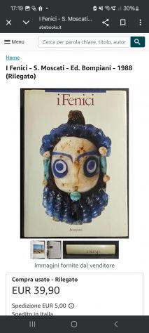FENICI Sabatino Moscati Editore: Bompiani Anno: 1988