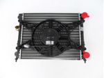 RADIATORE ACQUA LIGIER NOVA X-TOO MAX R S RS DUE IXO MICROCAR MGO M8 C/VENTOLA