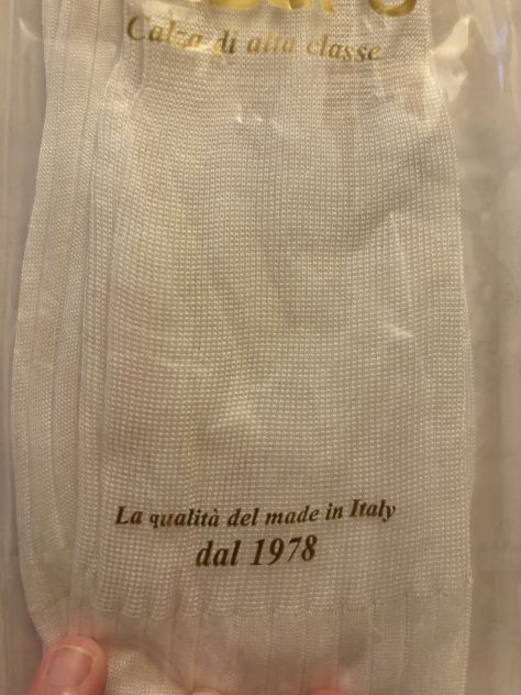 CALZE NUOVE CON CONFEZIONE 100% COTONE EGIZIANO FILO DI SCOZIA,MADE IN ITALY - Foto 4