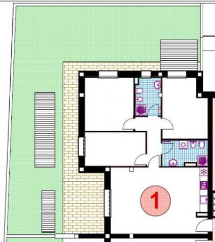 Appartamento di 132 m² con 4 locali e box auto in vendita a Verona - Foto 2