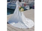 Abito da sposa tg44 colore avorio