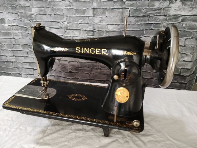 macchina da cucire Singer vintage d'epoca - Foto 4