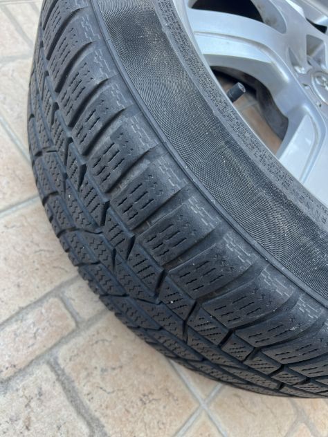 Kit 4 Cerchi in Lega 17" Originali Audi con Gomme Invernali Continental 225/50 R - Foto 4