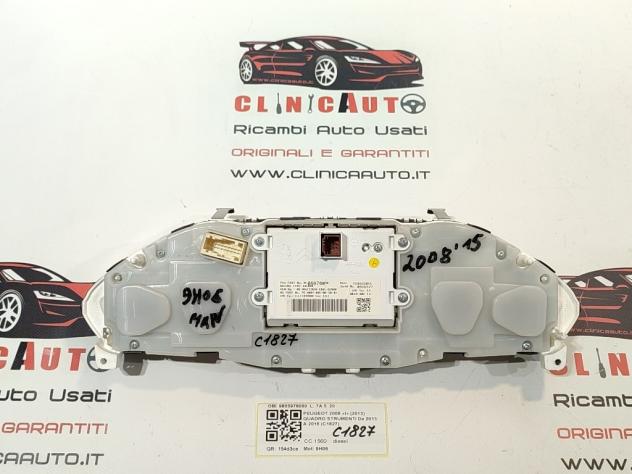 QUADRO STRUMENTI PEUGEOT 2008 1° Serie 9805976080 9H06 (13) - Foto 2