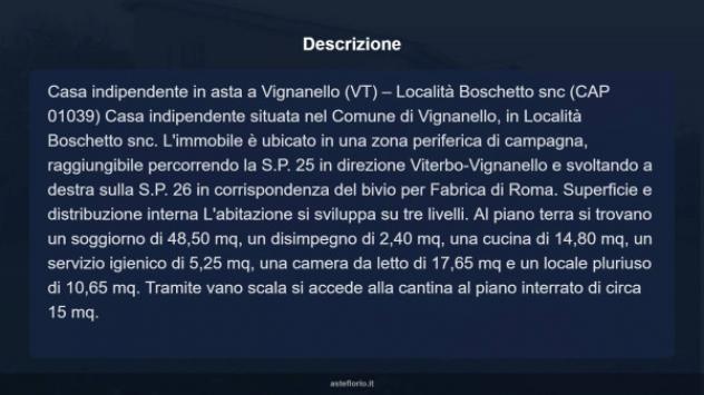 Immobile in asta di 96 m² con più di 5 locali in vendita a Vignanello - Foto 11
