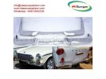 Volvo P1800 Jensen Cow Horn (1961-1963) bumpers by stainless steel