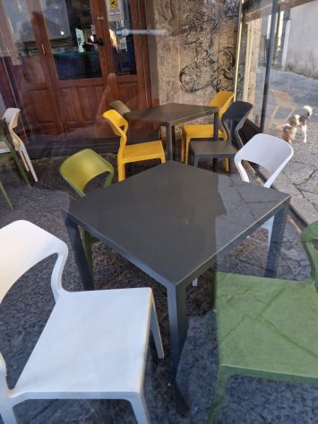 Sedie e tavoli  da esterni  da interno  per ristorante  bracerie - Foto 6