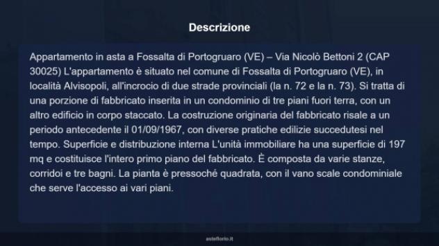 Immobile in asta di 197 m² con più di 5 locali in vendita a Fossalta di Portogruaro - Foto 12