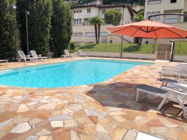 Villa di Testa con Vista Lago in Residence con Piscina - Foto 4