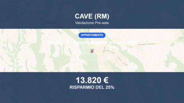 Immobile in asta di 34 m² in vendita a Cave