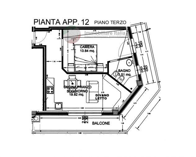 Appartamento - Gabicce Mare . Rif.: F 103