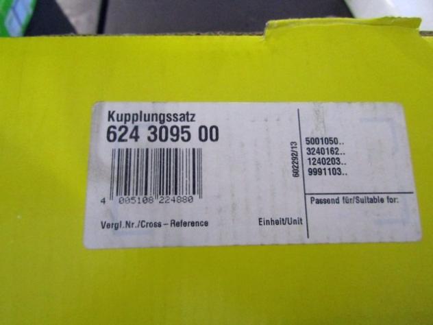 624309500 KIT FRIZIONE CON SPINGIDISCO E CUSCINETTO AUDI A6 2.5 110 KW RICAMBIO NUOVO - Foto 3