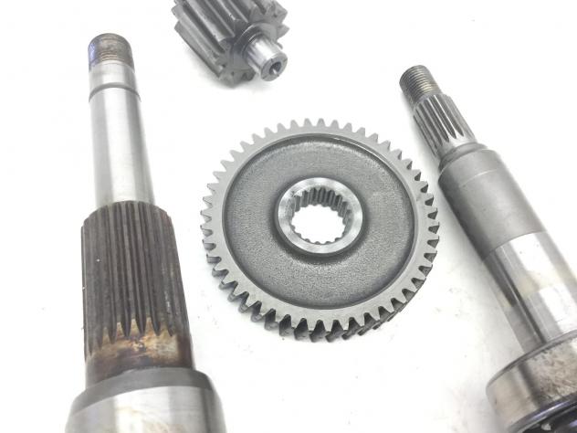 HONDA SH I 125 KIT INGRANAGGI ALBERI TRASMISSIONE RUOTA POSTERIORE 2005 2008 - Foto 9