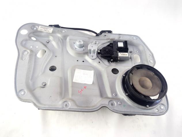 1T0959701T MOTORINO MECCANISMO ALZA-VETRO ALZA-CRISTALLO PORTA ANTERIORE SINISTRA VOLKSWAGEN TOURAN 1.9 D 77KW 6M 5P (2010) RICAMBIO USATO 1T1837461B