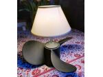 lampada da tavolo con base ad elica nautica