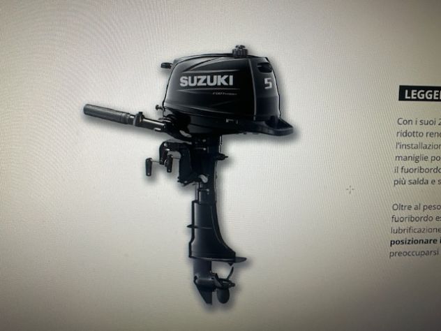 Vendo Fuoribordo 5 cv DF5A Suzuki