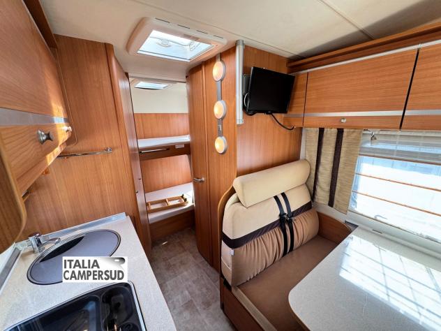 Camper Burstner Argos A660 Mansardato Fiat Ducato del 2011 - Foto 6