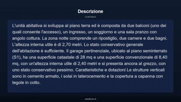 Immobile in asta di 129 m² con più di 5 locali e box auto in vendita a Casciana Terme Lari - Foto 8