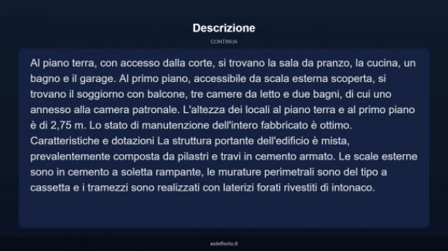 Immobile in asta di 165 m² con più di 5 locali e box auto in vendita a Sassano - Foto 18