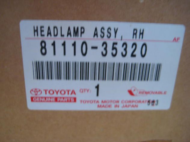 FARO ANTERIORE DESTRO TOYOTA 4RUNNER 81110-35320 - Foto 2