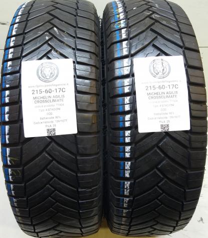 2 GOMME 215 60 17C MICHELIN A71904