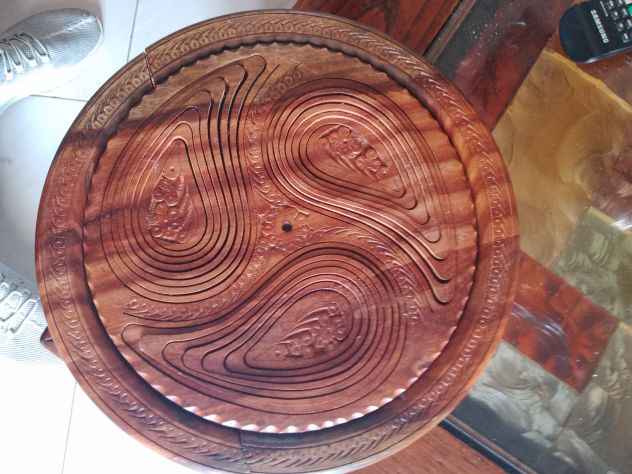 Vassoio Vintage in legno Artigianale - Foto 6