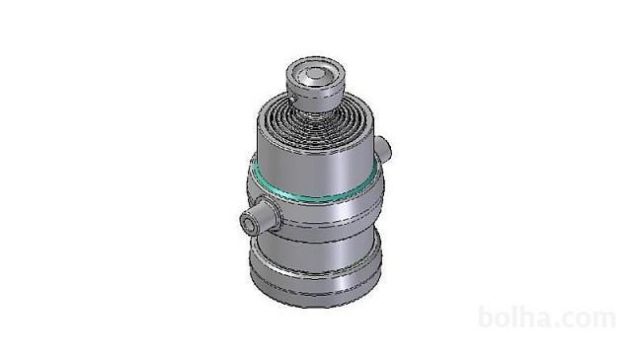 -CILINDRO TELESCOPICO STANDARD/SFERA 8 SFILATE 18 TONNELLATE