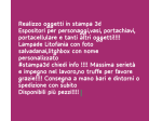Oggetti in Stampa3d