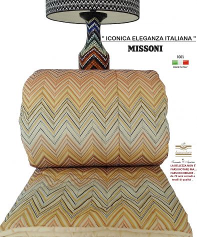 Trapunte Missoni Ricamate e lenzuola in raso di fiandra . - Foto 4