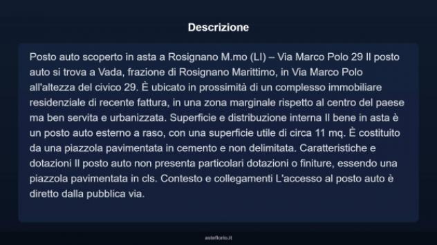 Immobile in asta di 11 m² in vendita a Rosignano Marittimo - Foto 6