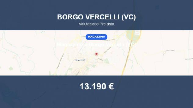 Immobile in asta di 110 m² in vendita a Borgo Vercelli